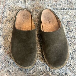 Luca Suede Outdoor Mule
